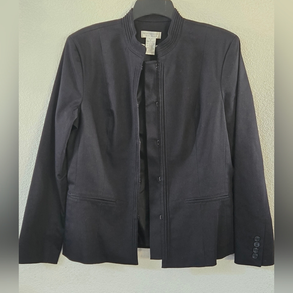 Worthington Black Women's Blazer - Picture 4 of 11